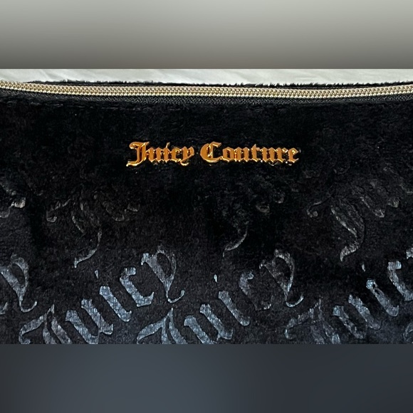 NWT Juicy Couture Velour Cosmetic Bag - Picture 4 of 5